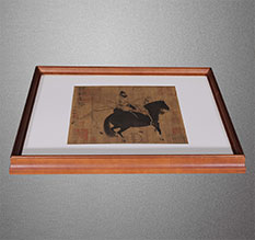 元宝书画装裱配框服务案例