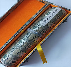 元宝书画装裱案例